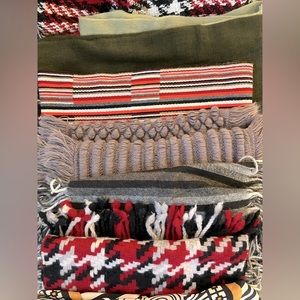 Lot of 20 plus scarves. Great for re-poshing ! All like new condition.